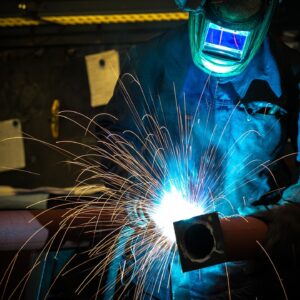 welder, flame, technology