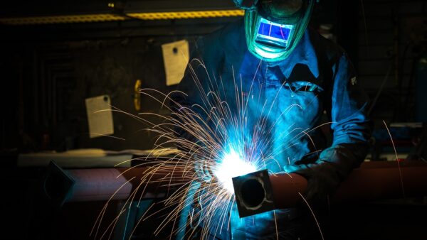 welder, flame, technology